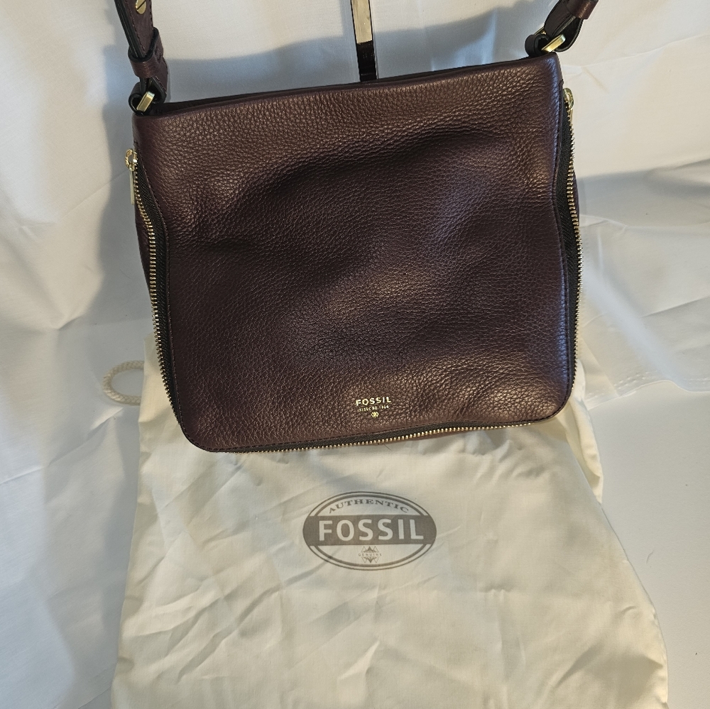 NWOT Fossil Crossbody- brown (espresso)